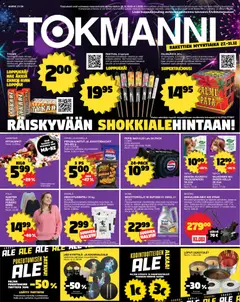 Tokmanni-mainoslehti voimassa 27.12.2025 alkaen