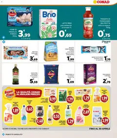 Anteprima del volantino Conad Convenienza Più Sicilia catalogo valido a partire dal 04.02.2026 | Pagina: 3 | Prodotti: Riso Basmati, Sapone, Pane, Pomodoro