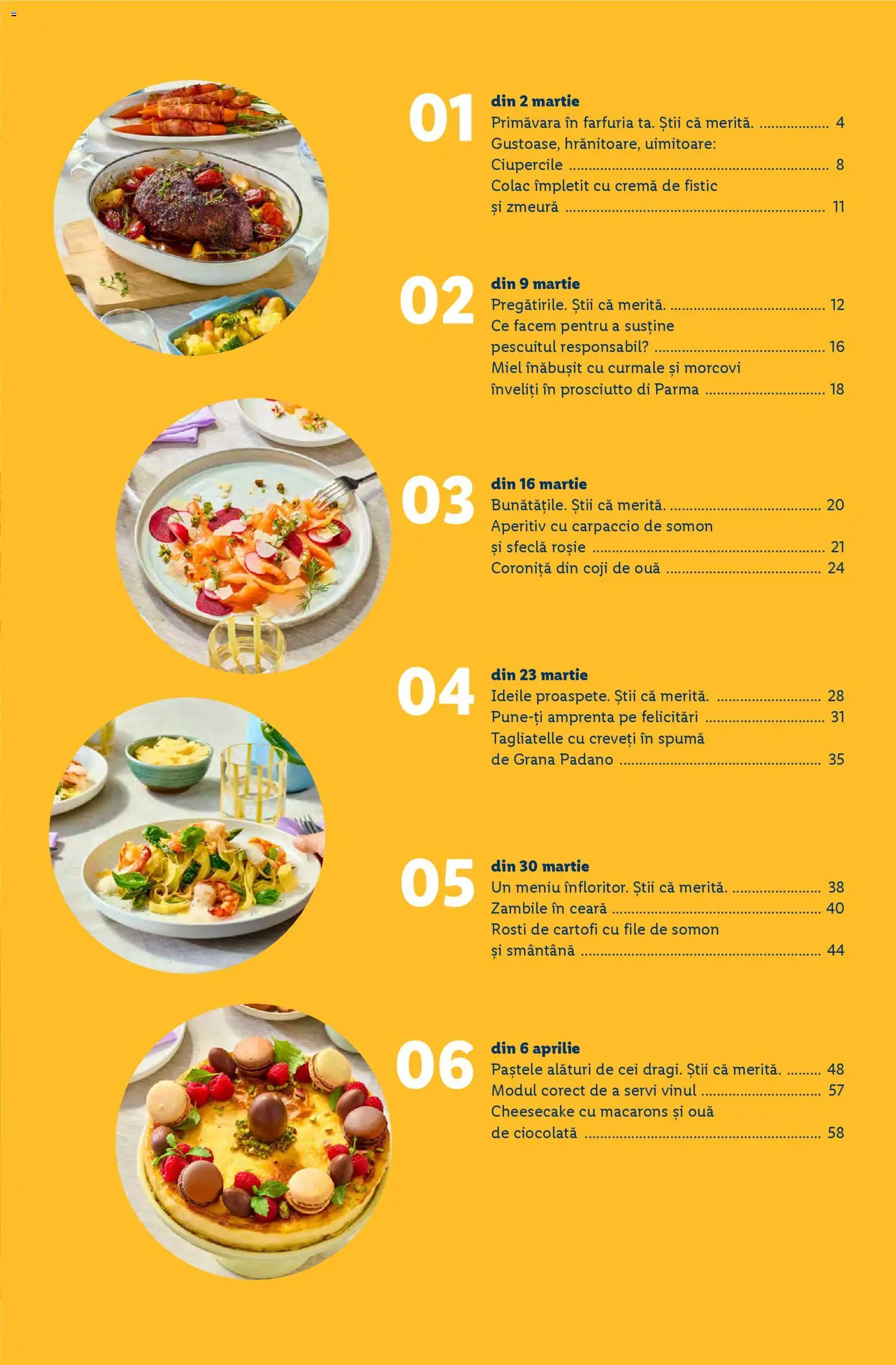 Noul catalog Lidl – valabil de la 02.03.2026 | Pagină: 3 | Produse: Cremă, Ouă, Morcovi, Sfeclă