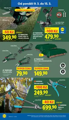 Náhled letáku PARKSIDE Zahradní nůžky, Zahradní nůžky • amboss/bypass/univerzální od 24.02.2026 | Strana: 16 | Produkty: Nůžky, Bruska, Zahradní nůžky, Aku nůžky