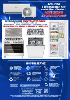 Anteprima del volantino Orizzonte Elettrodomestici catalogo valido a partire dal 01.11.2025 | Pagina: 80 | Prodotti: Piano cottura, Lavastoviglie, Frigorifero, Forno