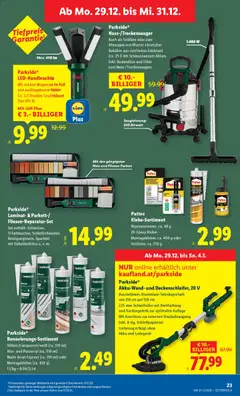 Lidl Flugblatt ab 27.12.2025 gültig | Seite: 25 | Produkte: Pasta, Wasser