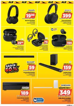 Power-mainoslehti voimassa 26.01.2026 alkaen | Sivu: 26 | Tuotteet: Vastamelukuulokkeet, Soundbar, Langattomat kuulokkeet, Kuulokkeet