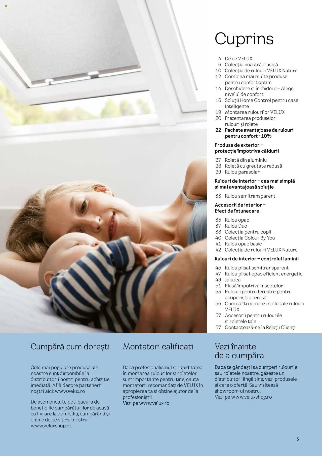 Velux catalog - Rulouri şi rolete – valabil de la 25.02.2025 | Pagină: 3