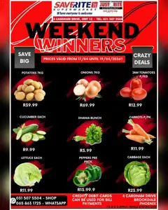 Saverite specials catalogue – valid from 17.04.2026 | Page: 2