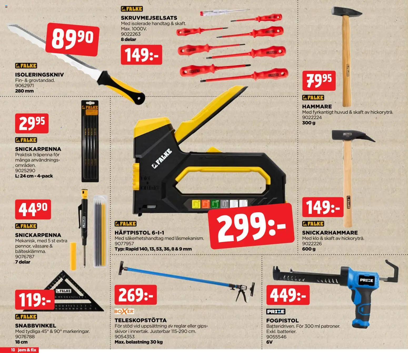 Jem & Fix reklamblad aktuell från 08.02.2026 | Sida: 10