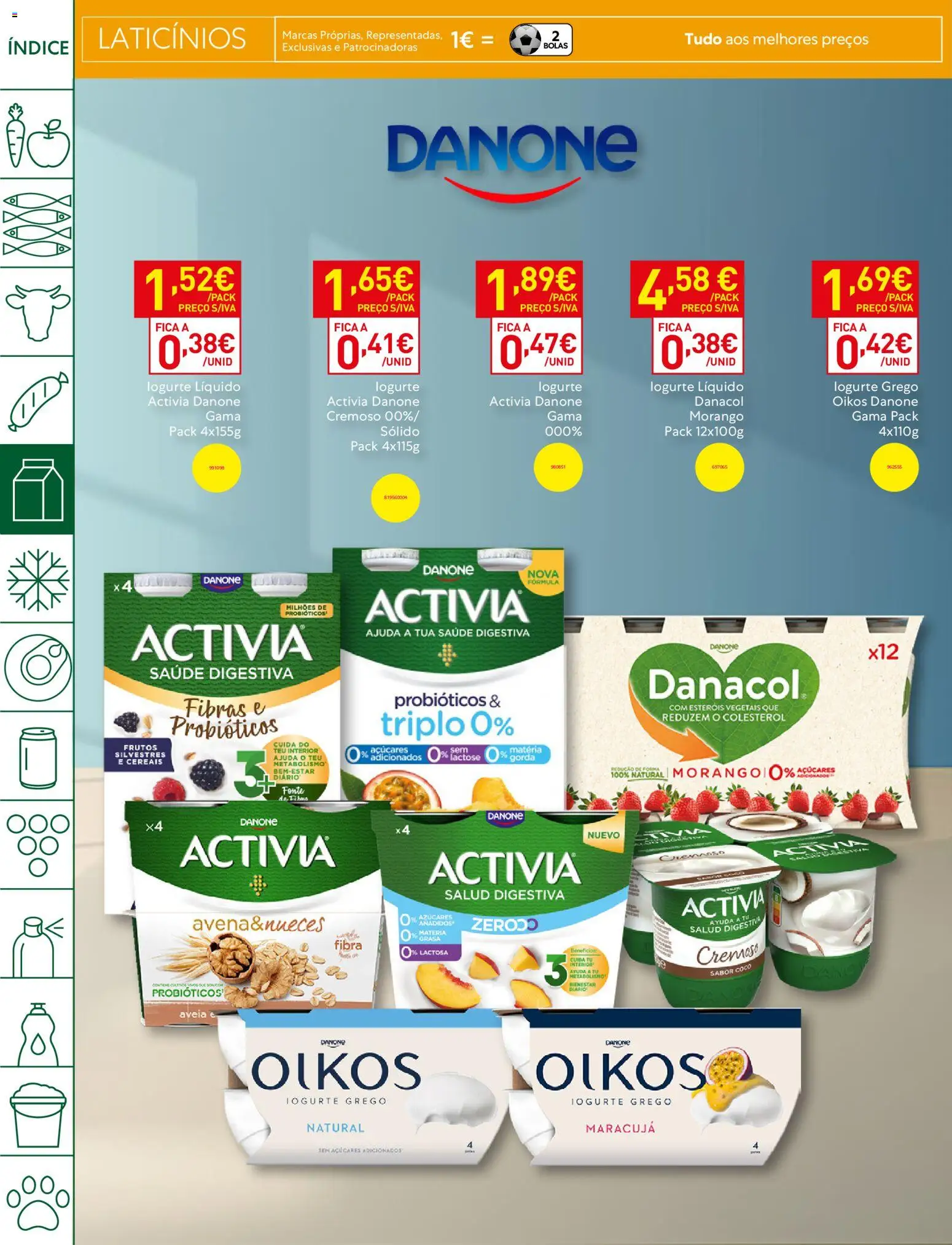 Recheio - Bons Negócios Madeira │ válido de 14.04.2026 | Página: 12 | Produtos: Aveia, Probióticos, Cereais