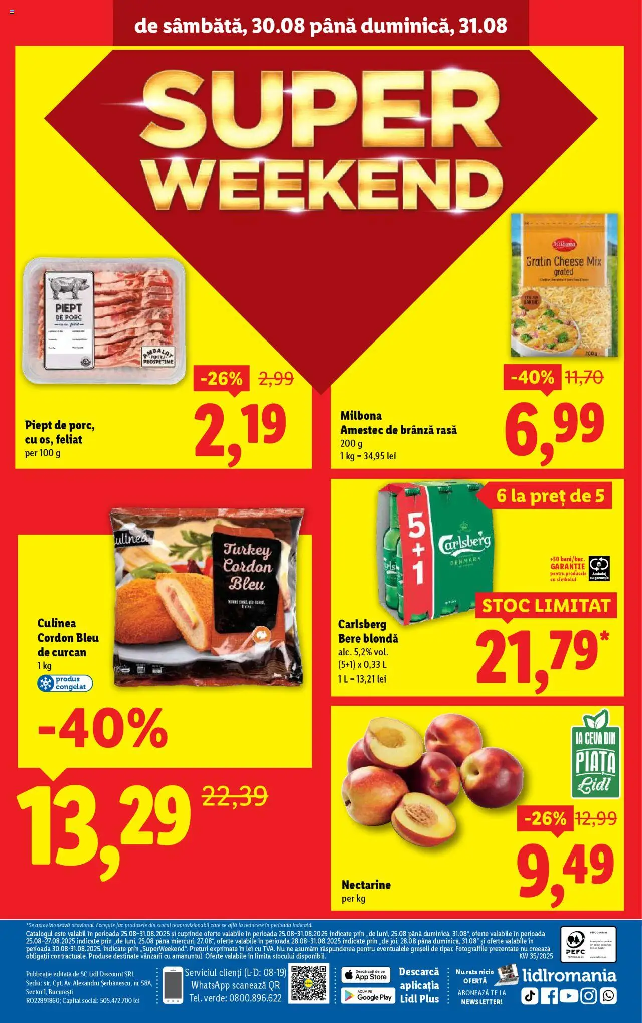 Catalog Lidl – valabil de la 25.08.2025 | Pagină: 74 | Produse: Temizlik kovası, Cordon bleu, Brânză, Bere