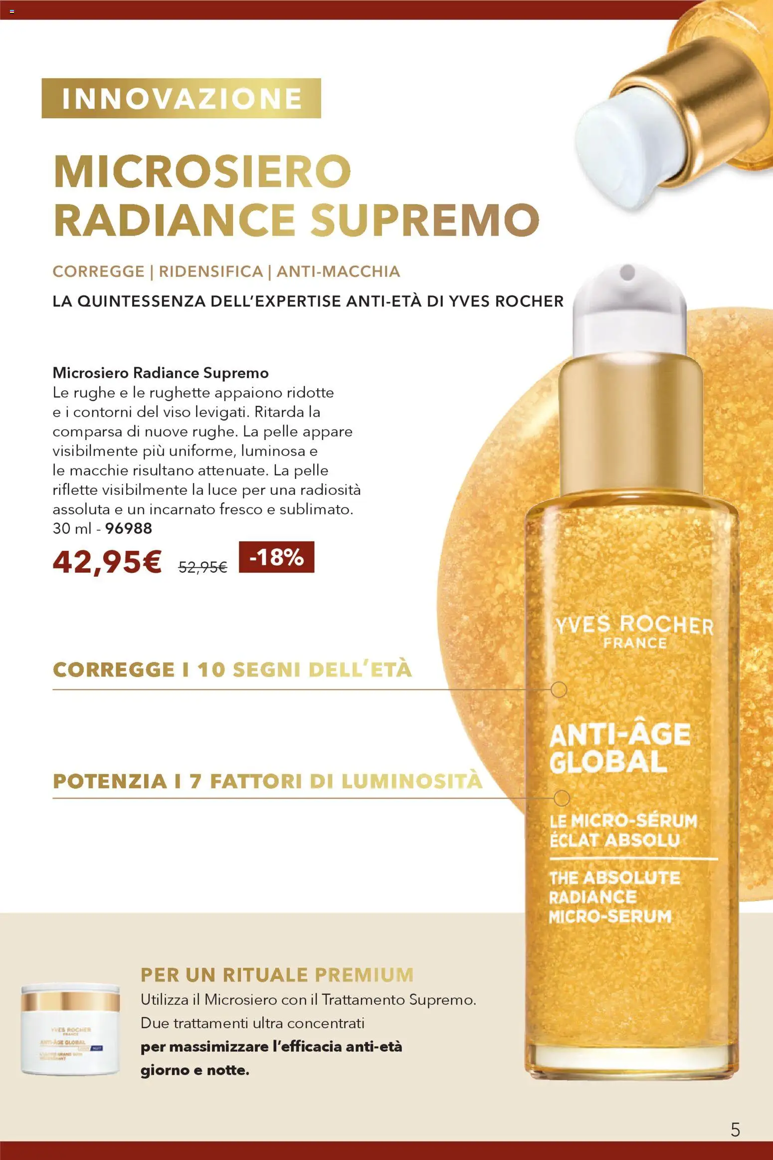 Volantino Yves Rocher del 17.02.2026 | Pagina: 5 | Prodotti: The