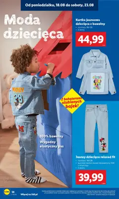 Lidl Gazetka - Gotowi do szkoły od 21.07.2025 | Strona: 60 | Produkty: Kurtka