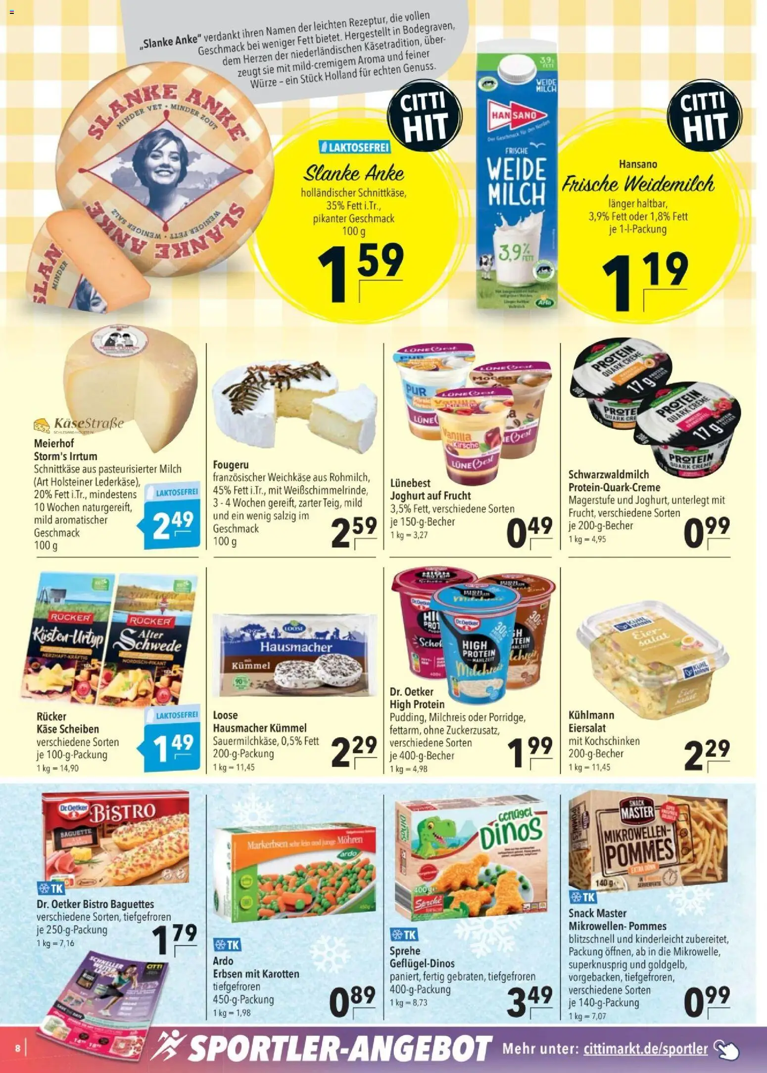 CITTI tilbudsavis – gyldig fra 07.01.2026 | Side: 8 | Produkter: Creme, Salat