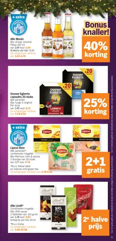 Albert Heijn folder week  / de la semaine 52 - Voorbeeld van een folder van Albert Heijn, geldig van 20.12.2025 | Pagina: 31 | Producten: Thee, Mango, Koffiecapsules, Kan