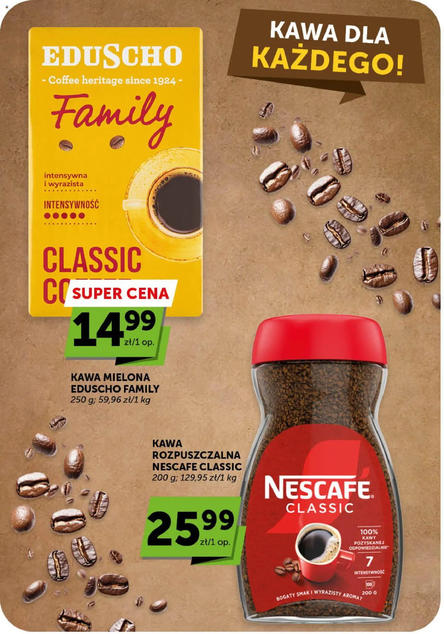 Euro Sklep gazetka - Market od 23.04.2026 | Strona: 23 | Produkty: Nescafe, Kawa rozpuszczalna, Kawa