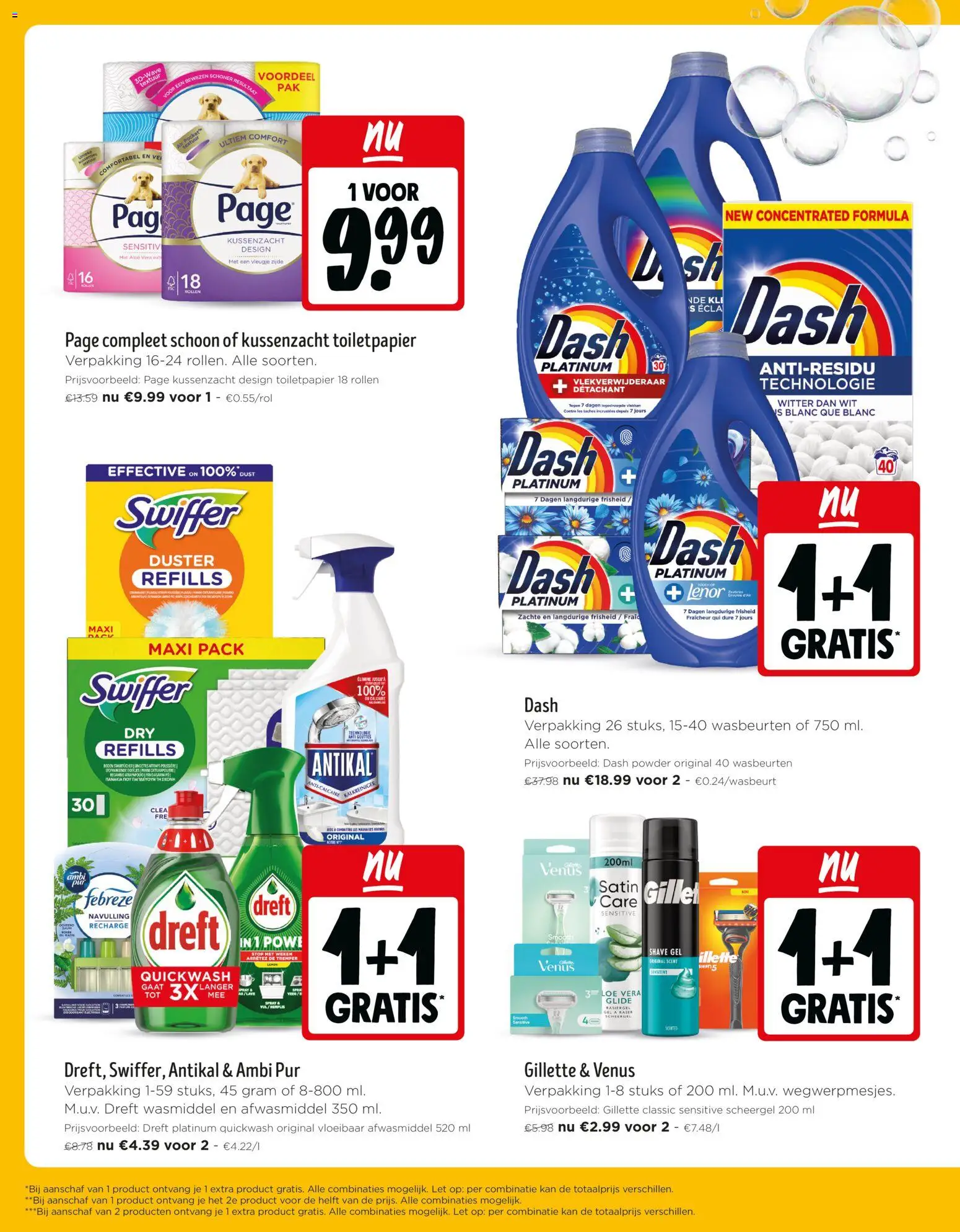 {H1} | Pagina: 12 | Producten: Afwasmiddel, Gel, Toiletpapier, Kan