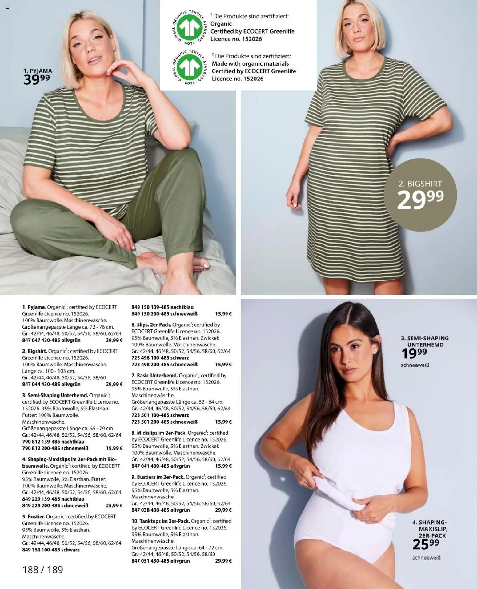 Ulla Popken akciós ujság - amely érvényes a következő dátumtól: 01.05.2026 | Oldal: 188