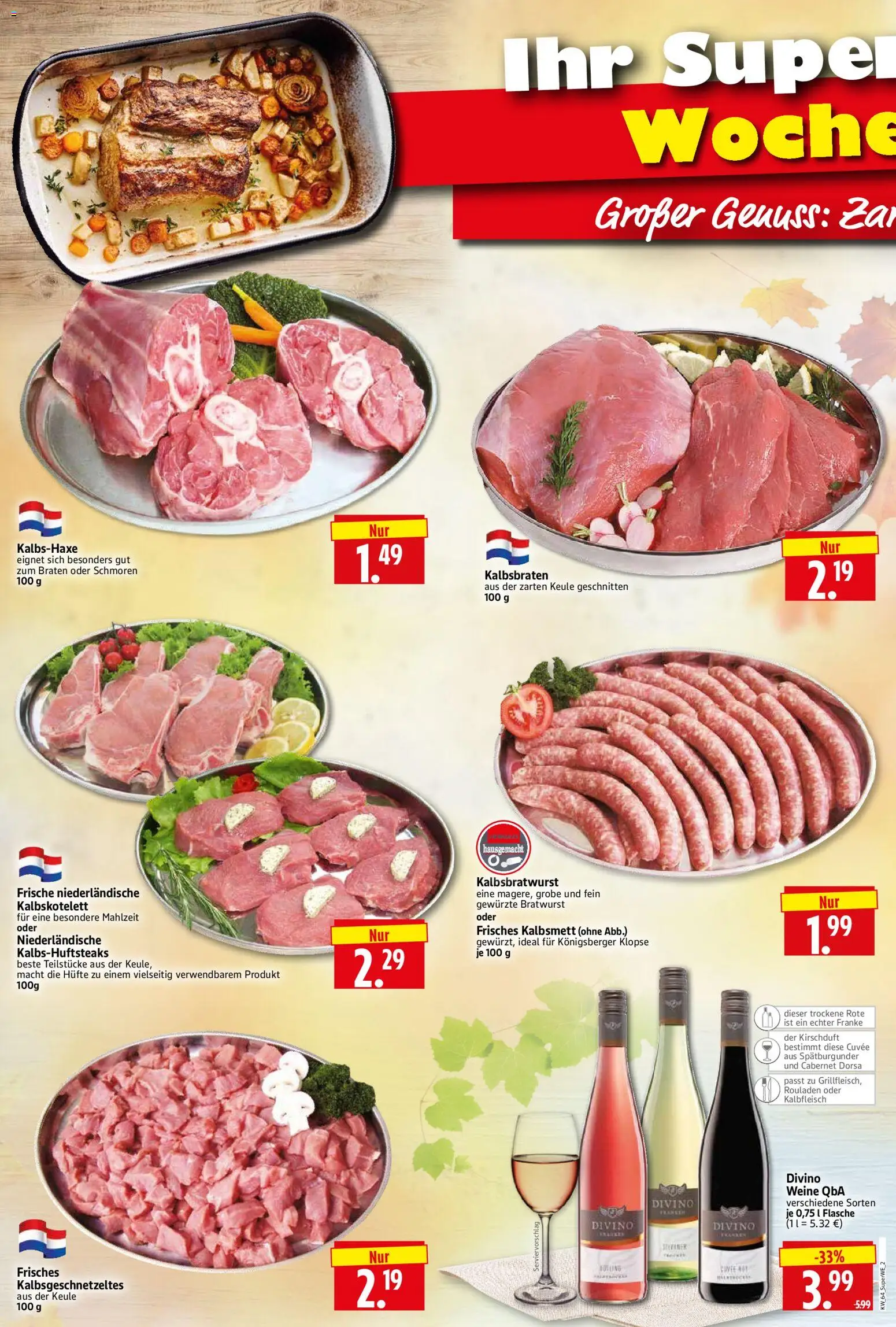 HERKULES  Sonderbeilage – gültig ab 13.11.2025 | Seite: 2 | Produkte: Bratwurst