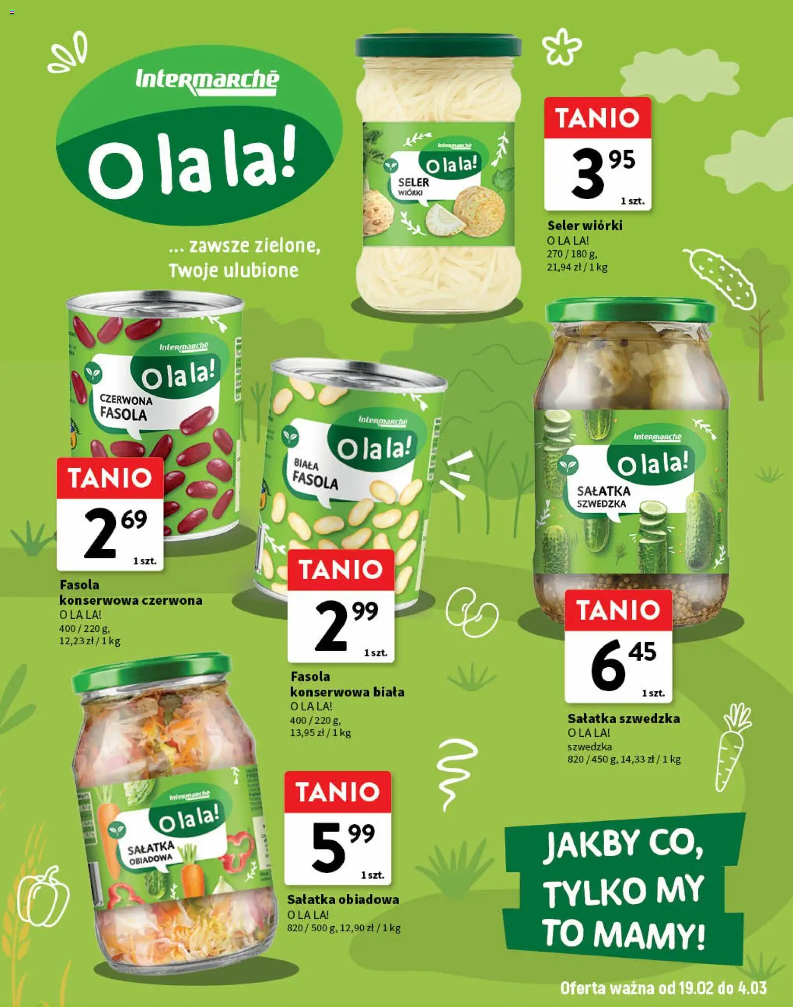Intermarche Gazetka - O la la od 19.02.2026 | Strona: 11 | Produkty: Sałatka szwedzka, Sałatka