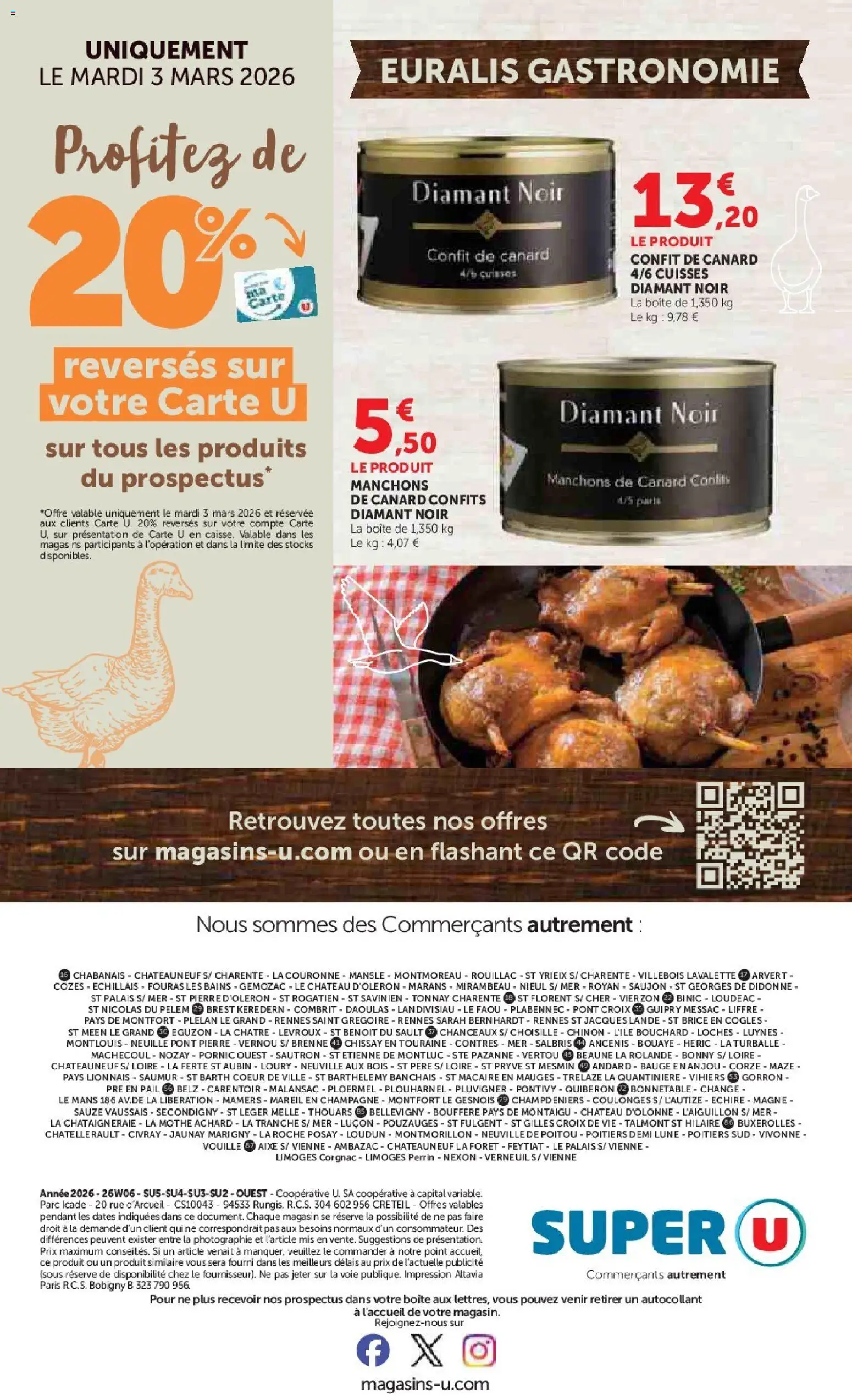 {H1} | Page: 12 | Produits: Champagne, Confit de canard