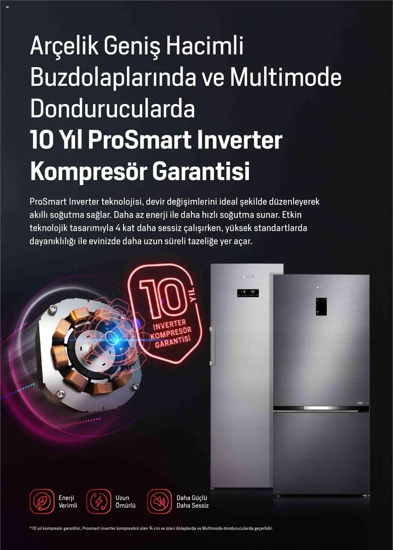 Arçelik Katalog - 16.09.2025 tarihinden itibaren geçerlidir | Sayfa: 12