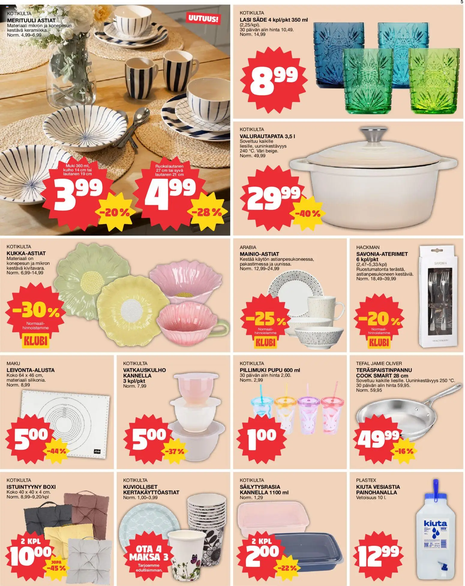 🛍️ Tokmanni tarjoukset alkaen 30/03/2026 » Katso huipputarjoukset ja säästä jo tänään! 💰 | Finland