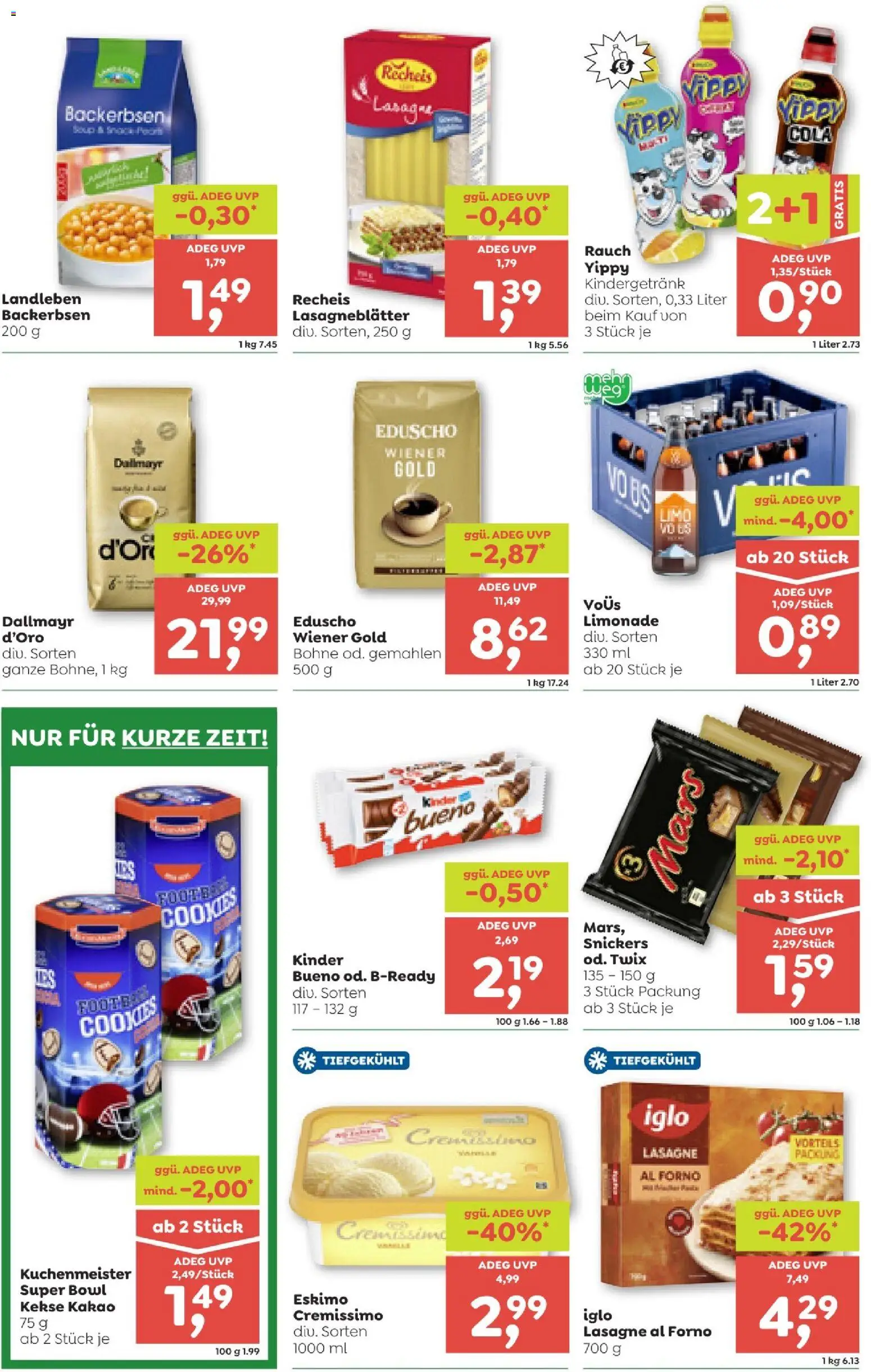 ADEG Vorarlberg gültig ab 08.01.2025 | Seite: 12 | Produkte: Kekse