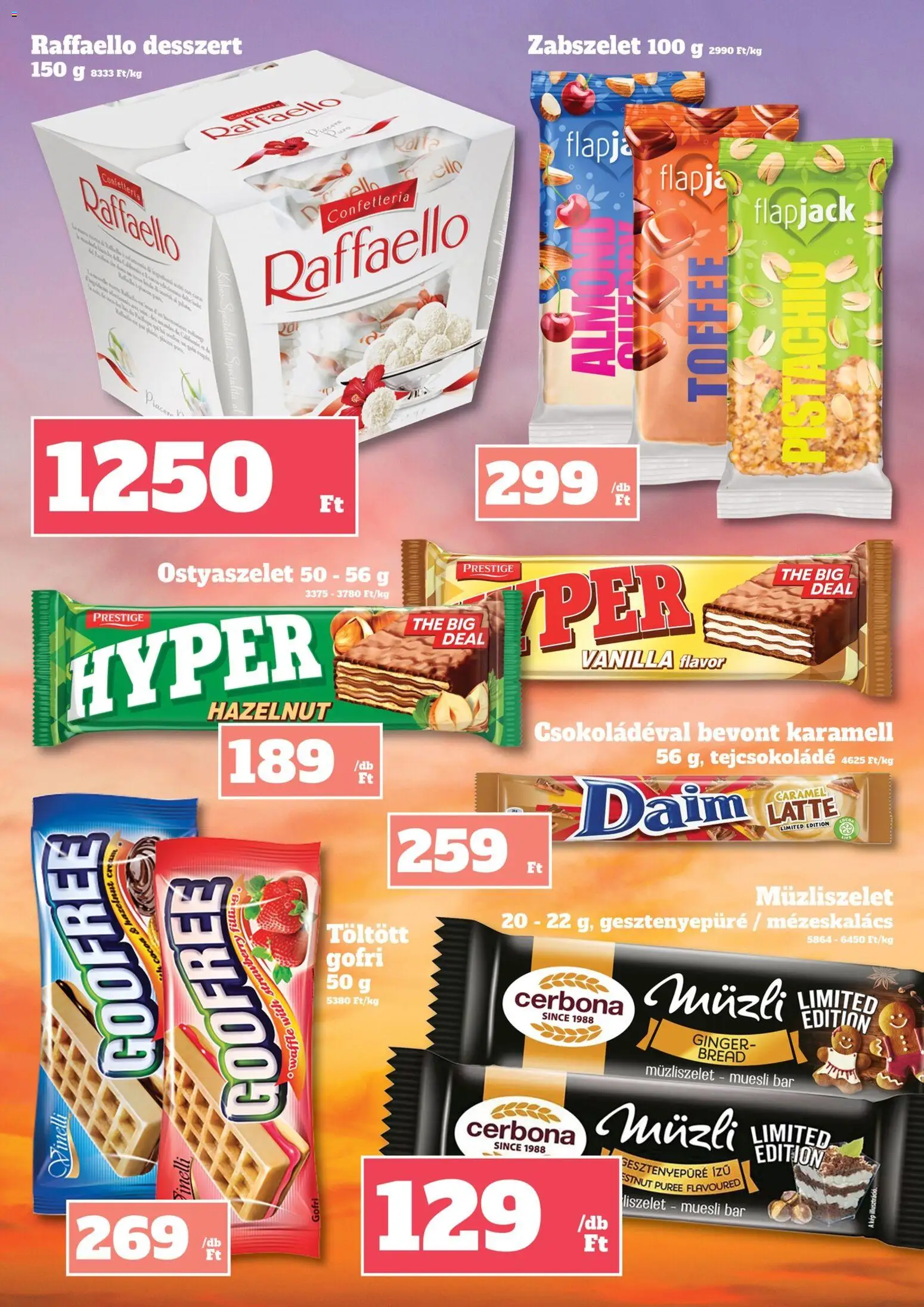 Family Diszkont akciós ujság - amely érvényes a következő dátumtól: 24.10.2025 | Oldal: 5 | Termékek: Gesztenyepüré, Müzli, Mézeskalács, Tejcsokoládé
