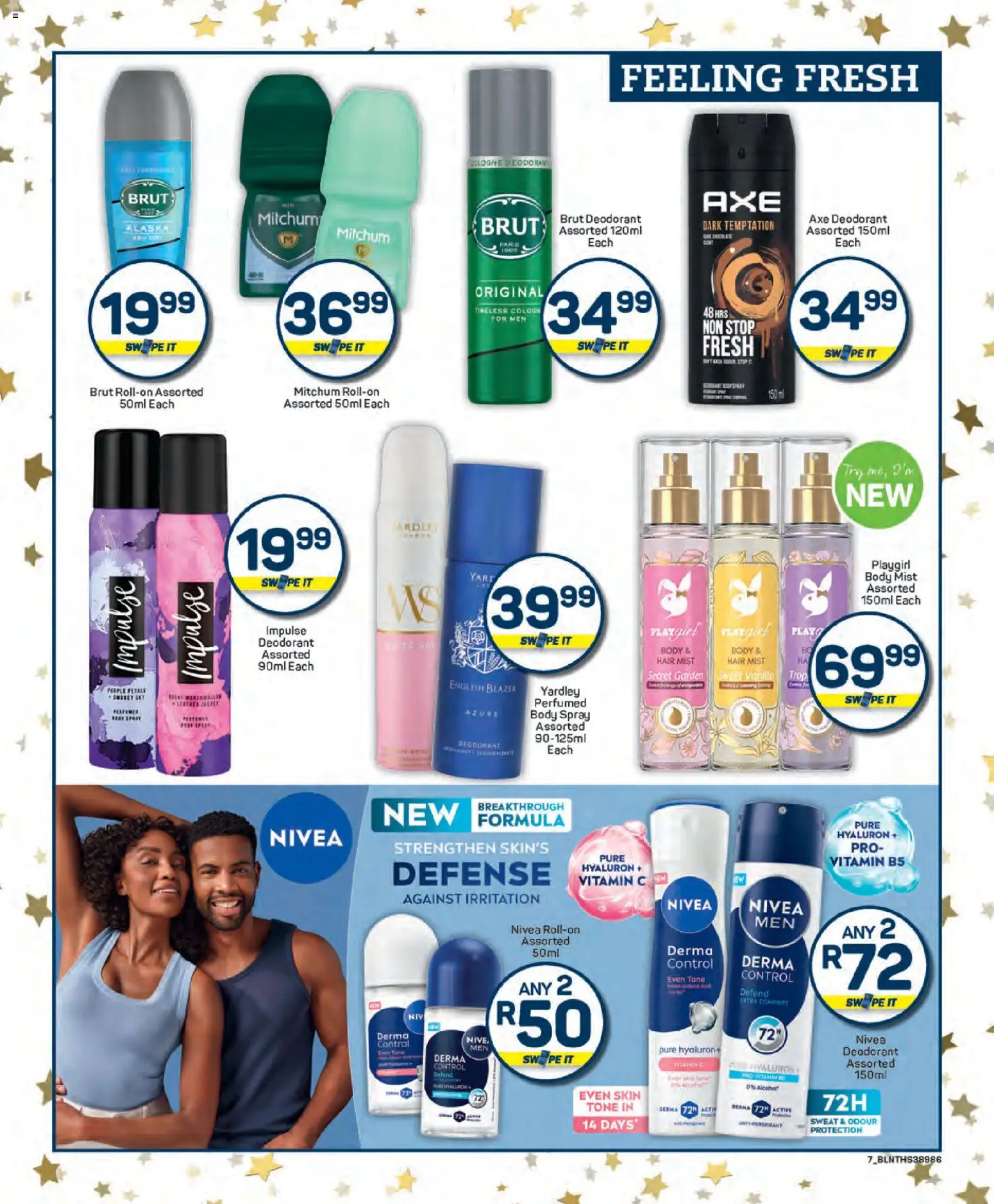 New Pick n Pay catalogue – valid from 25.11.2025 | Page: 7 | Products: Blazer, Body spray, Deodorant