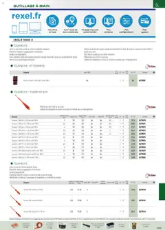Rexel - Prévisualisation de Rexel EPI, mesure, outillage, fixations et consommables valide à partir de 01.12.2024 | Page: 23 | Produits: Tournevis, Mortier, Prise