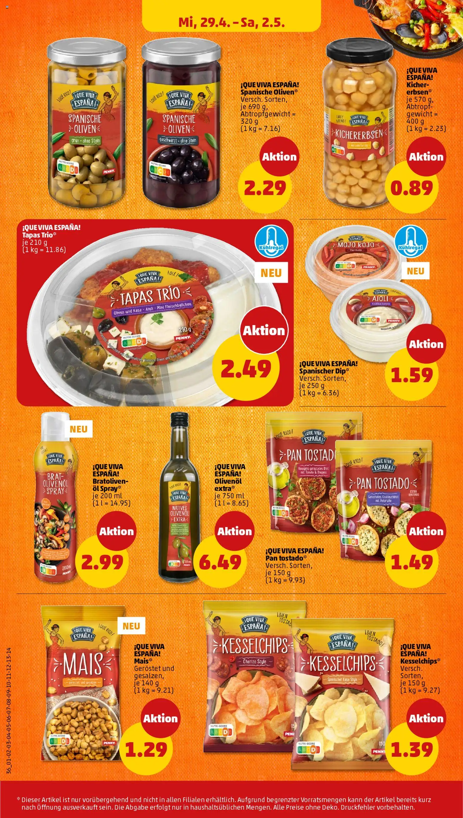 Penny Prospekt 	 – gültig ab 27.04.2026 | Seite: 40 | Produkte: Gewicht, Öl, Olivenol, Petersilie