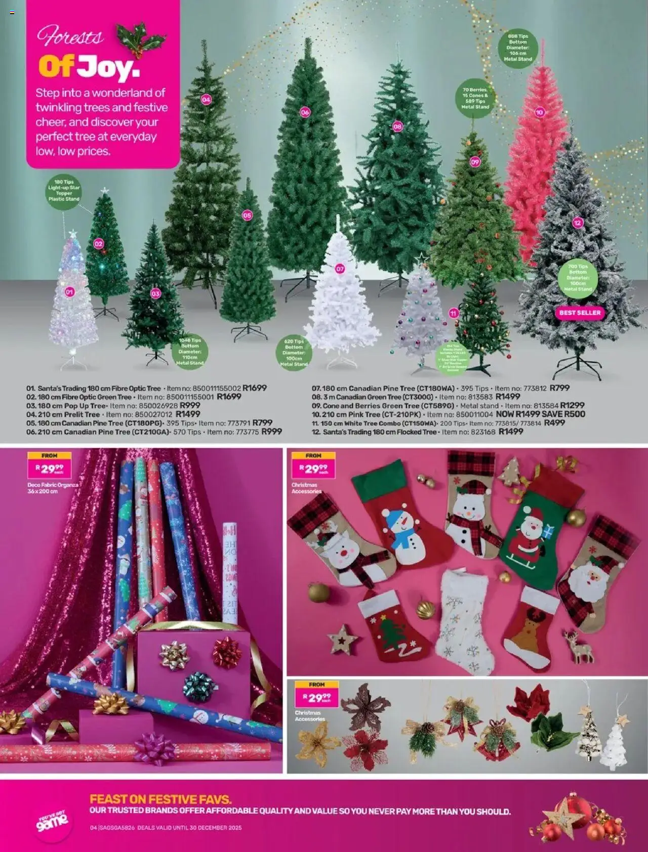 Game - Go Full Pink This Festive valid from 19.10.2025 | Page: 4 | Products: Game