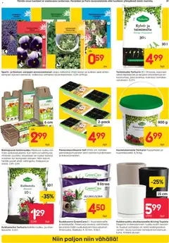 Rusta-mainoslehti voimassa 19.01.2026 alkaen | Sivu: 19 | Tuotteet: Kukkaruukku, Lehtisalaatti