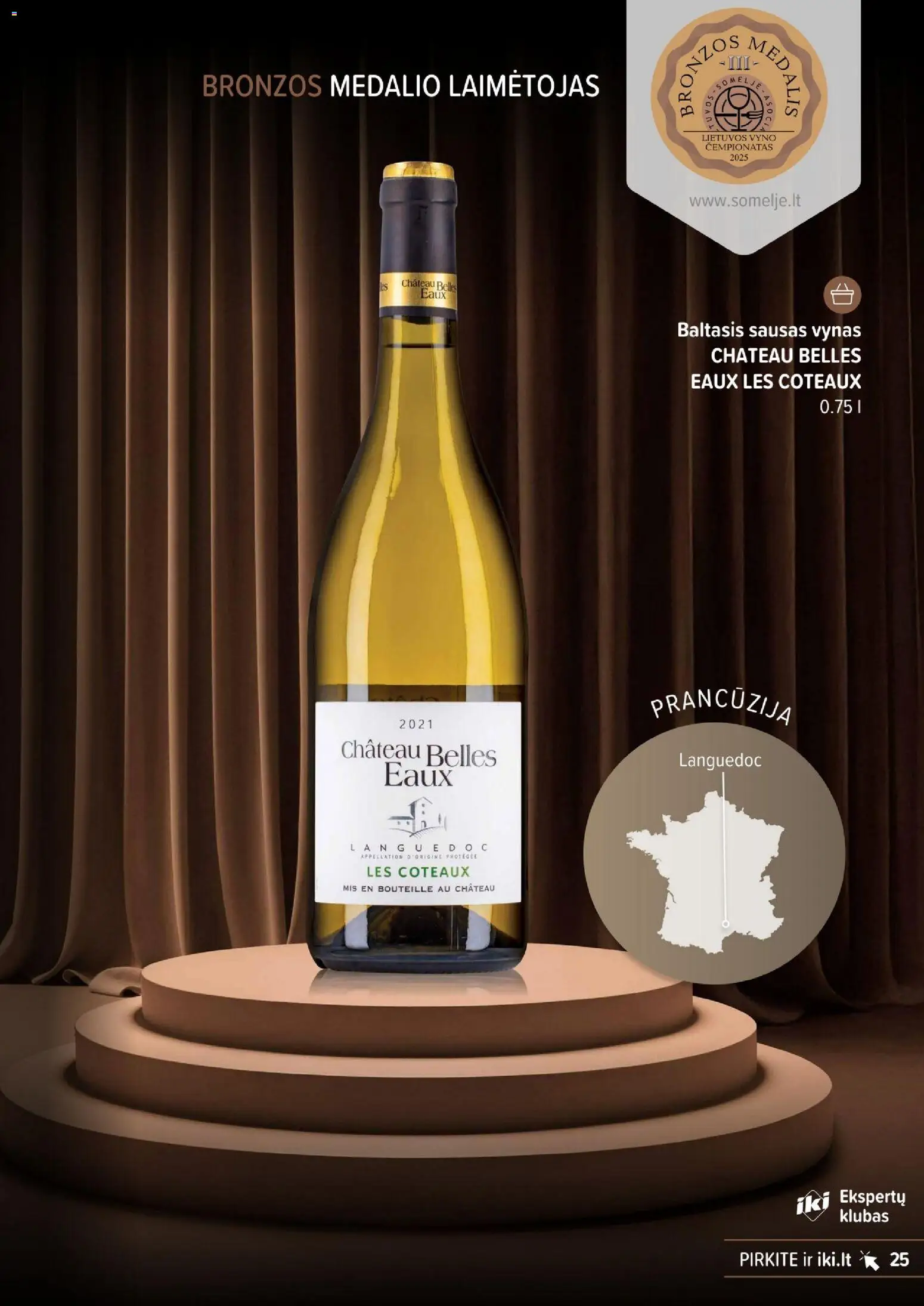 IKI akcijos nuo 12.12.2025 | Puslapis: 25 | Prekių: Vynas