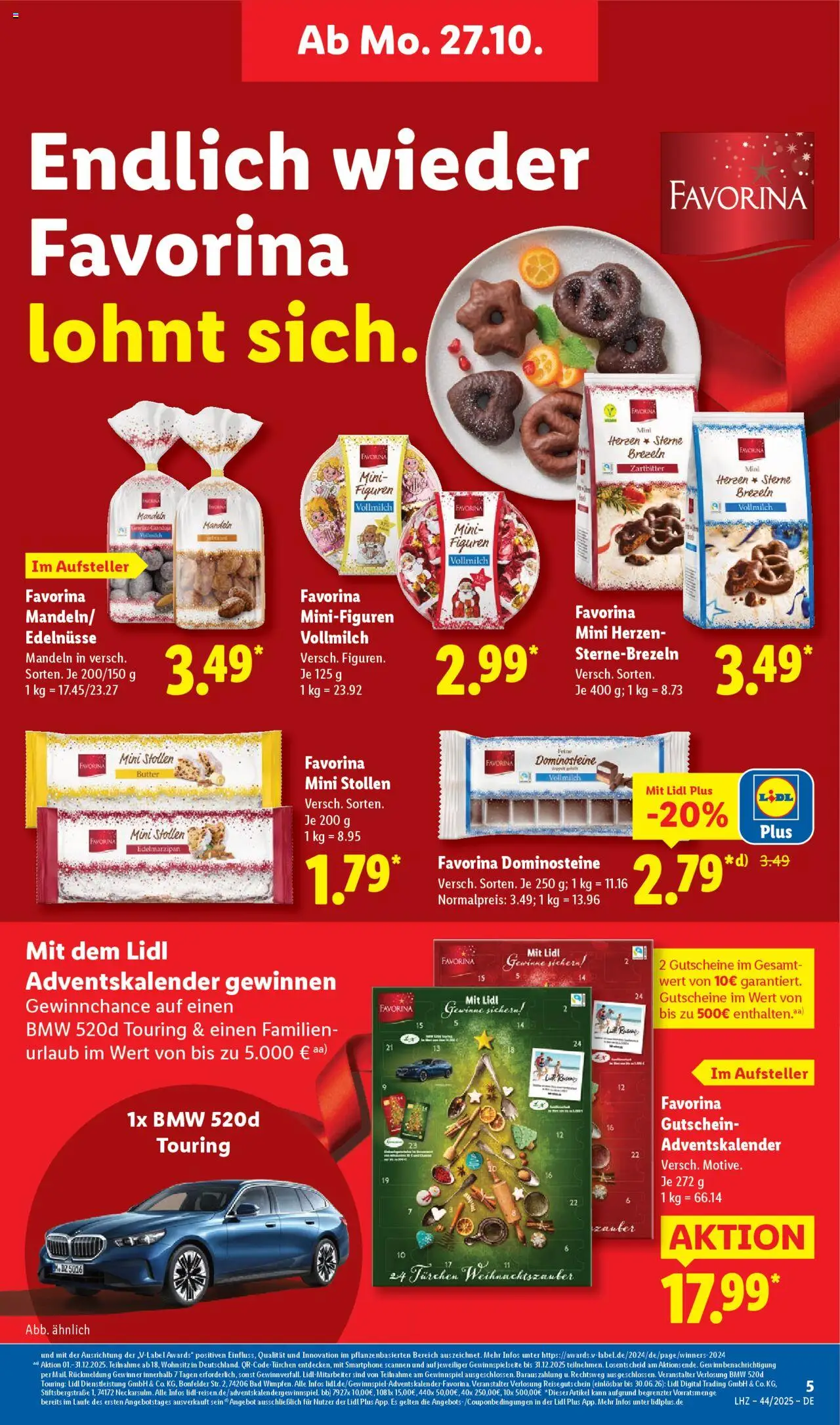 Lidl - Prospekt – gültig ab 27.10.2025 | Seite: 13 | Produkte: Butter, Bad, Mandeln, Smartphone
