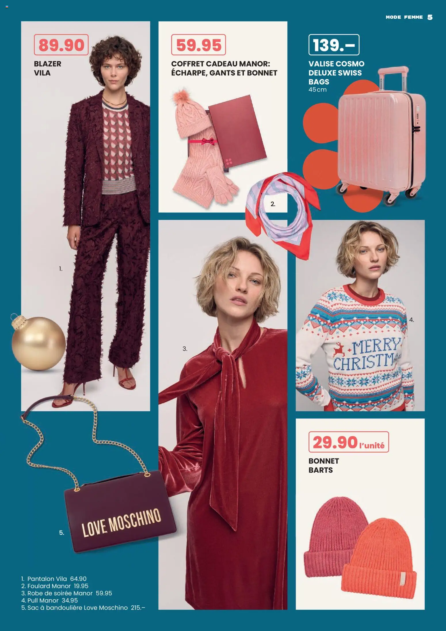 Manor Aktionen Le Noël des Grands Enfants – gültig ab 06.11.2025 | Seite: 5 | Produkte: Blazer