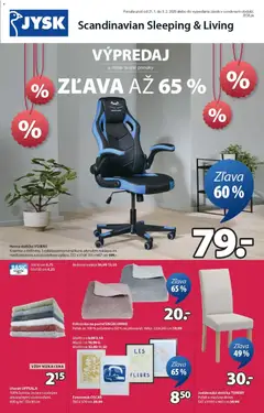 JYSK leták platný od 21.01.2026