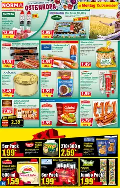 Norma Flugblatt ab 15.12.2025 gültig | Seite: 10 | Produkte: Knoblauch, Dolce gusto kapszula, Käse, Creme
