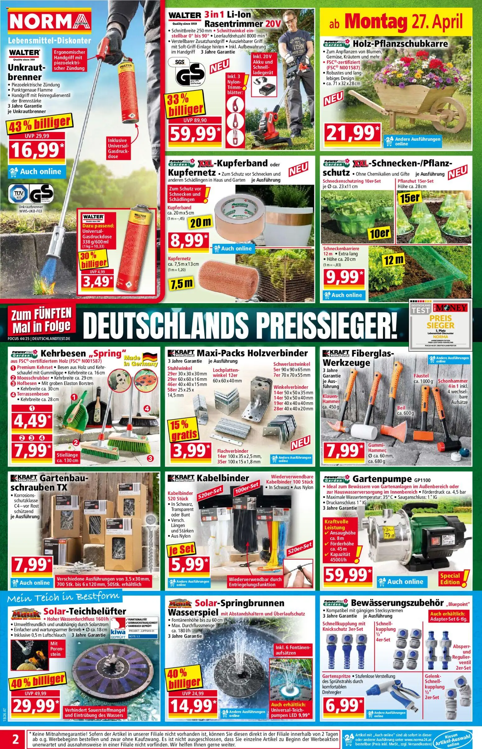 Norma Flugblatt gültig ab 27.04.2026 | Seite: 2