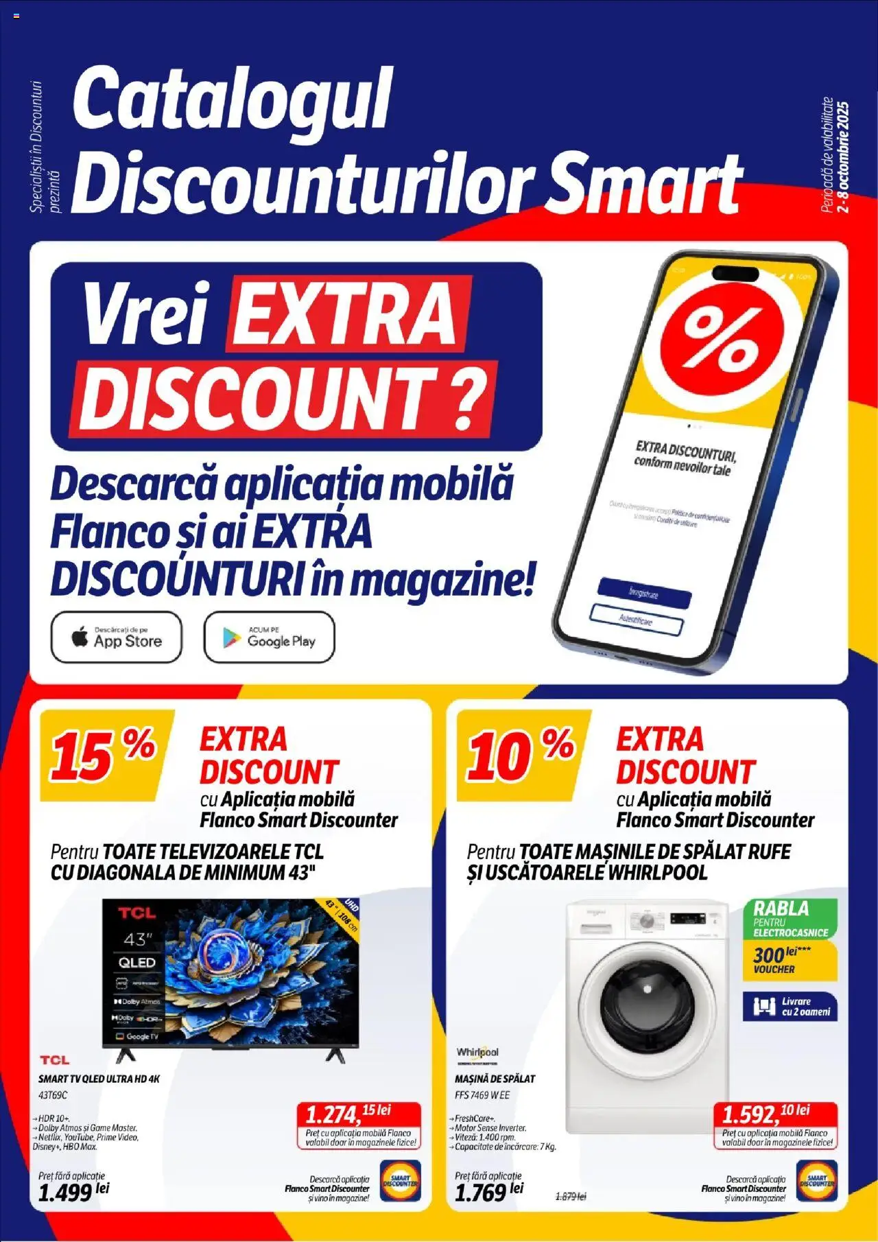 Noul catalog Flanco – valabil de la 02.10.2025 | Pagină: 1 | Produse: Mașină De Spălat