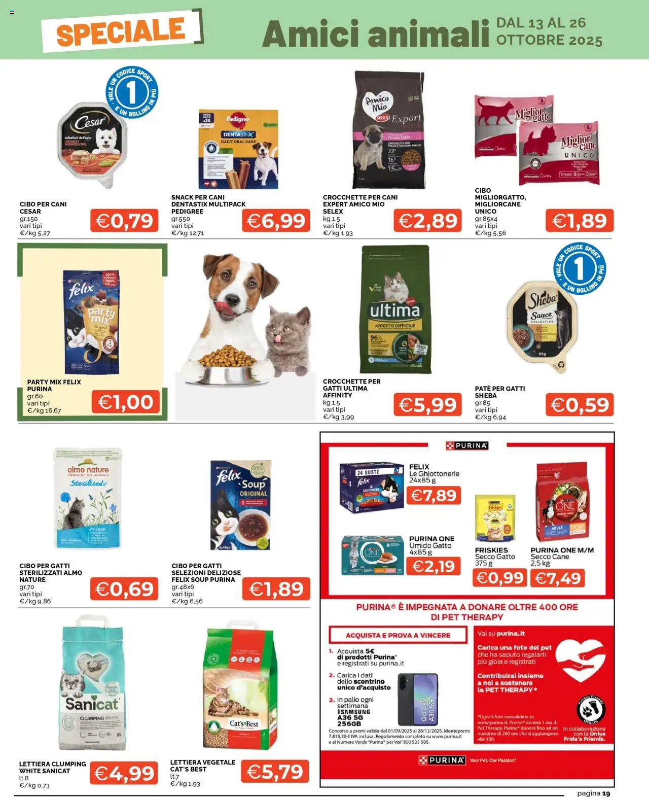 Volantino Mercatò del 13.10.2025 | Pagina: 19 | Prodotti: Paté, Crocchette