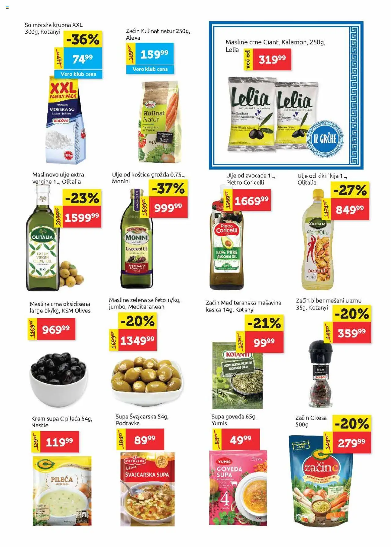 SuperVERO katalog - važi od 26.06.2025 | Strana: 9 | Proizvode: Monini, So, Podravka, Ulje