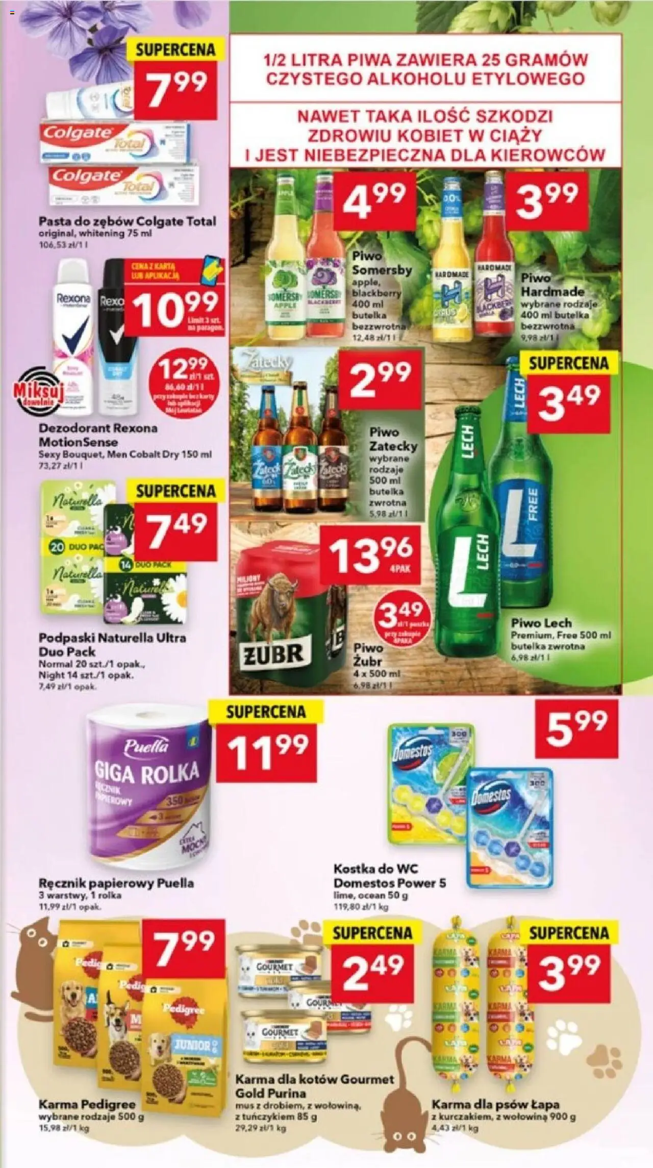 Lewiatan gazetka - Gdańsk od 13.08.2025 | Strona: 7 | Produkty: Piwo, Wołowina, Pasta do zębów, Ręcznik papierowy