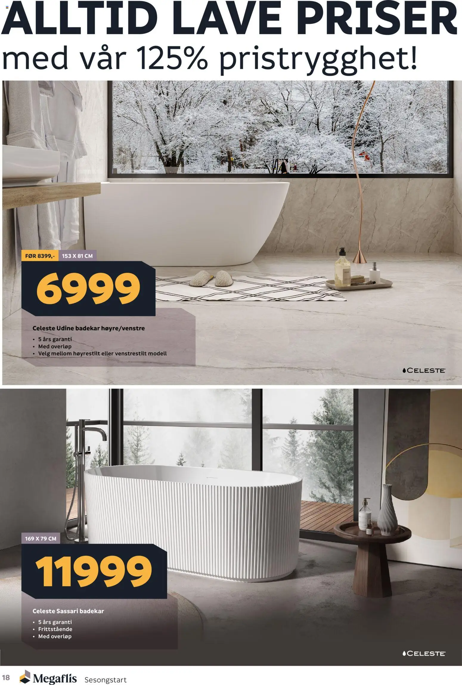 {H1} | Side: 18 | Produkter: Badekar