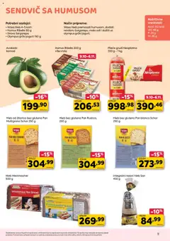 PerSu specijalni katalog - pregled PerSu kataloga - važi od 08.10.2025 | Strana: 11 | Proizvode: Avokado, Hummus, Jogurt, Hleb