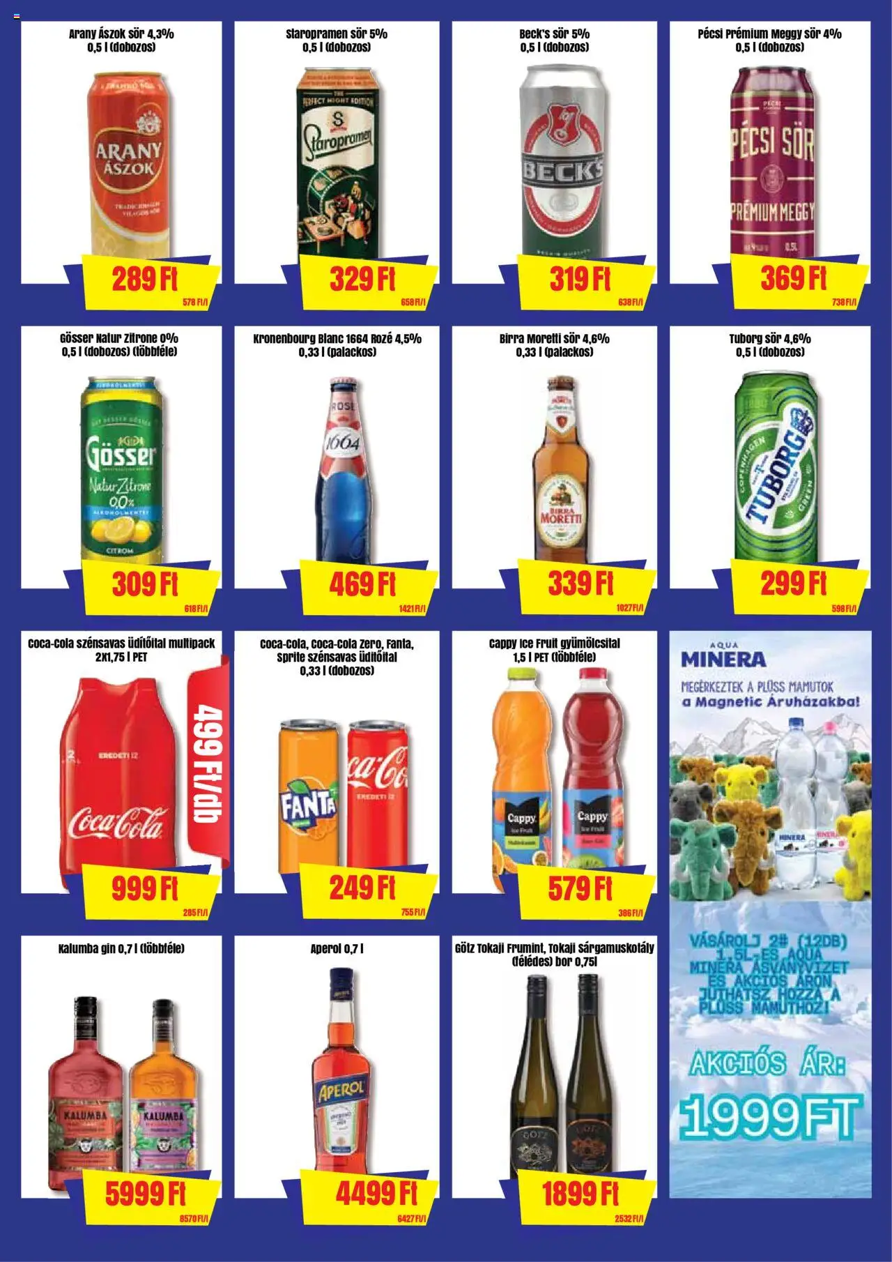 Magnetic akciós ujság - amely érvényes a következő dátumtól: 07.08.2025 | Oldal: 3 | Termékek: Fanta, Meggy, Coca Cola, Persil