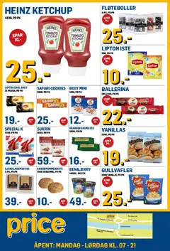 Forhåndsvisning av Price Lagerbutikk kundeavis gyldig fra 24.10.2025 | Side: 2 | Produkter: Ketchup, Reciprocating saw, Крахмал, Macarons