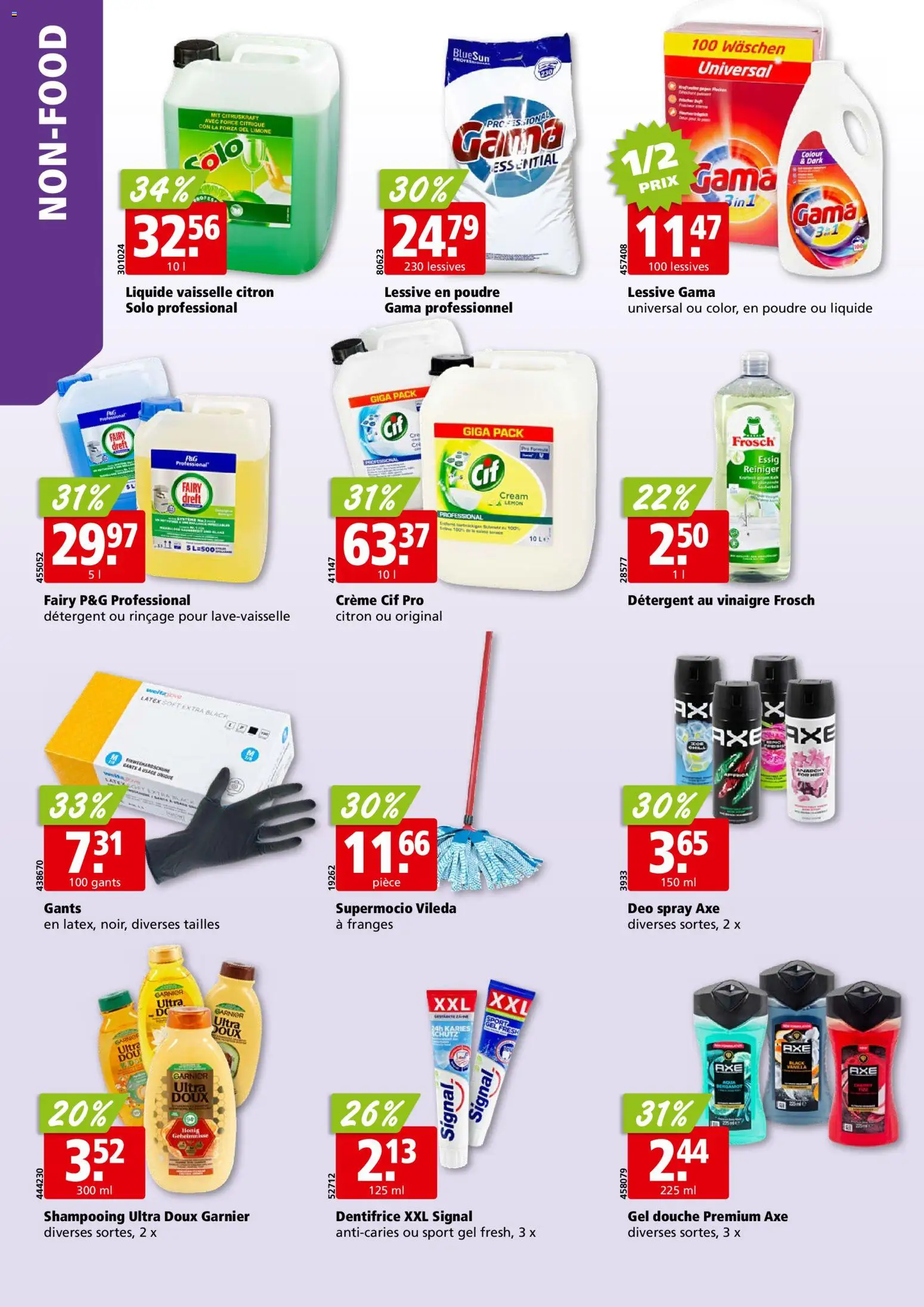 Aligro Aktionen Chavannes, Matran, Genève, Sion – gültig ab 10.11.2025 | Seite: 30 | Produkte: Essig, Creme