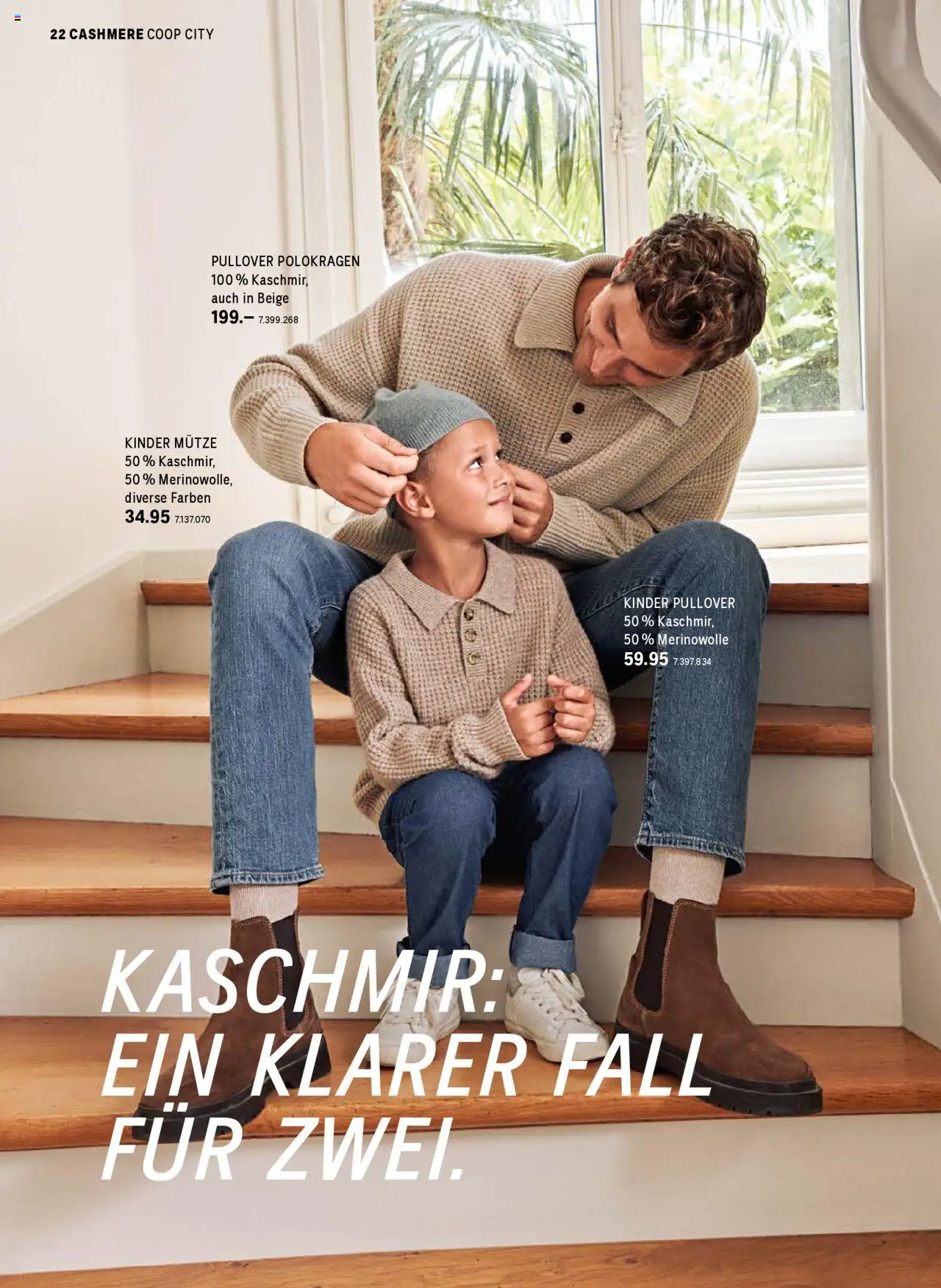 Coop City Aktionen Cashmere Kollektion – gültig ab 01.10.2025 | Seite: 22 | Produkte: Pullover, Fall