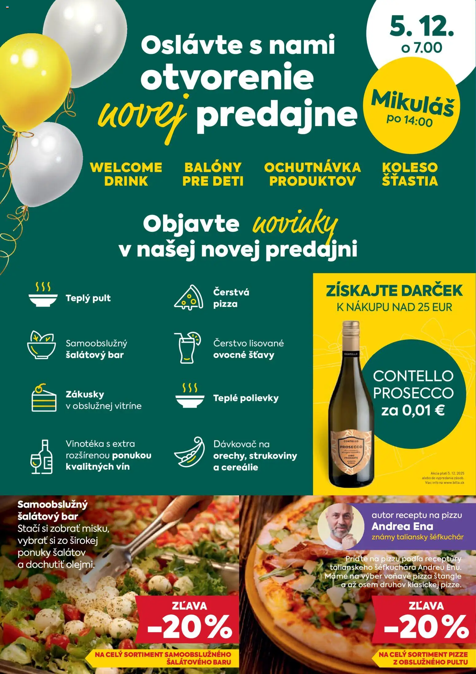 Nové Billa akcie – leták je platný od 03.12.2025 | Strana: 2