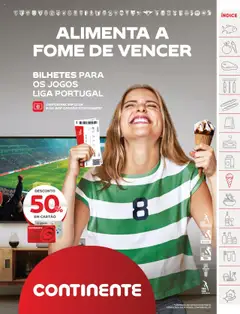 BILHETES PARA OS JOGOS LIGA PORTUGAL, Bilhetes para jogos da Liga Portugal, disponíveis em loja e na app Cartão Continente. │ válido de 09.09.2025 | Página: 3 | Produtos: Jogos