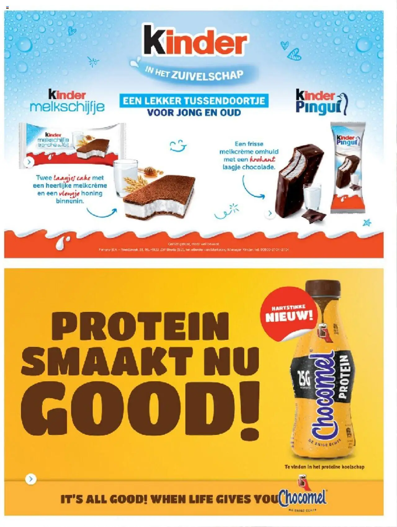  | Pagina: 23 | Producten: Kinder, Cake